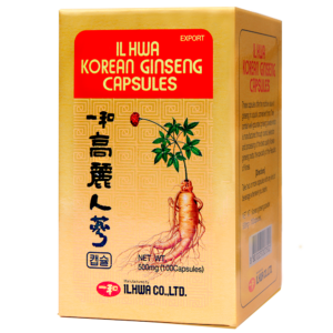 GINSENG COREANO IL HWA 100 CÁPSULAS TARRO