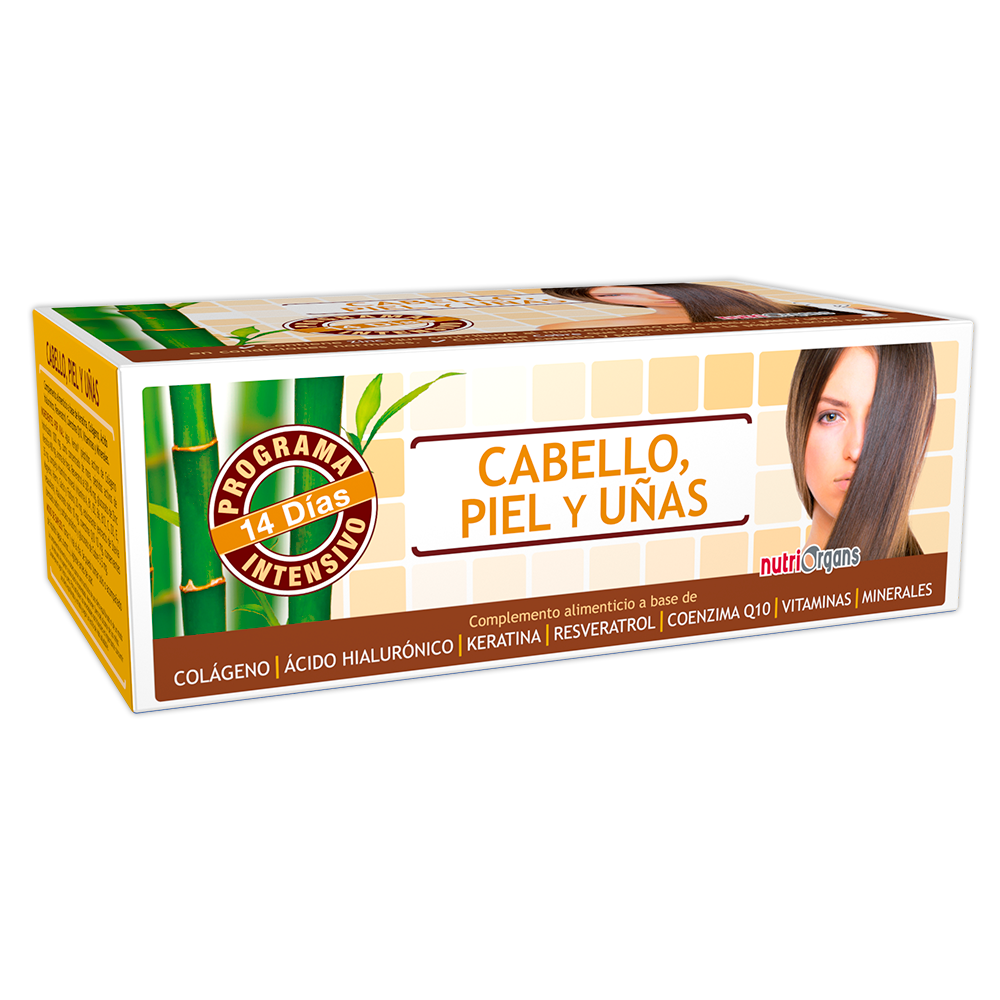 NUTRIORGANS CABELLO PIEL Y UÑAS
